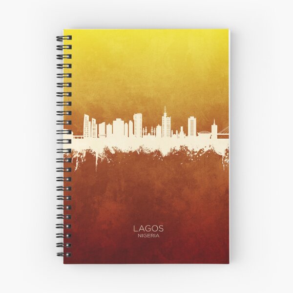 Item preview, Lagos Nigeria Skyline designed and sold by ArtPrints.