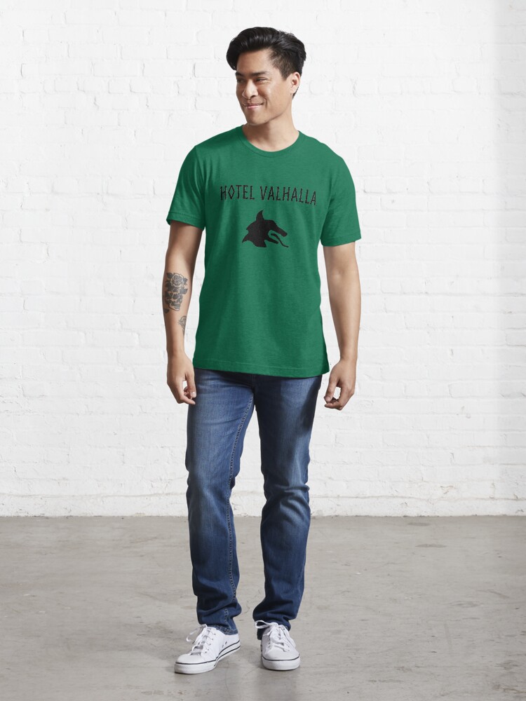 Alternate view of Hotel Valhalla Essential T-Shirt