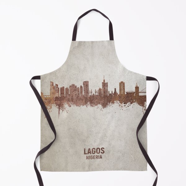 Item preview, Lagos Nigeria Skyline designed and sold by ArtPrints.
