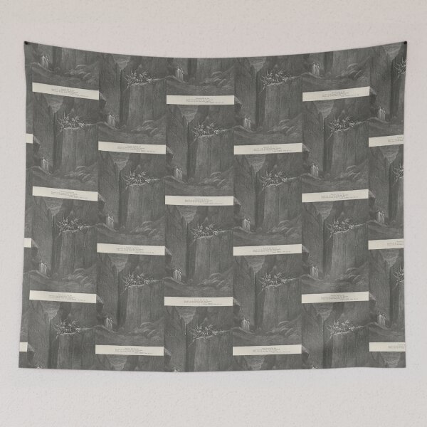 Item preview, Etching from Dante's Inferno designed and sold by Vintage Designs +.