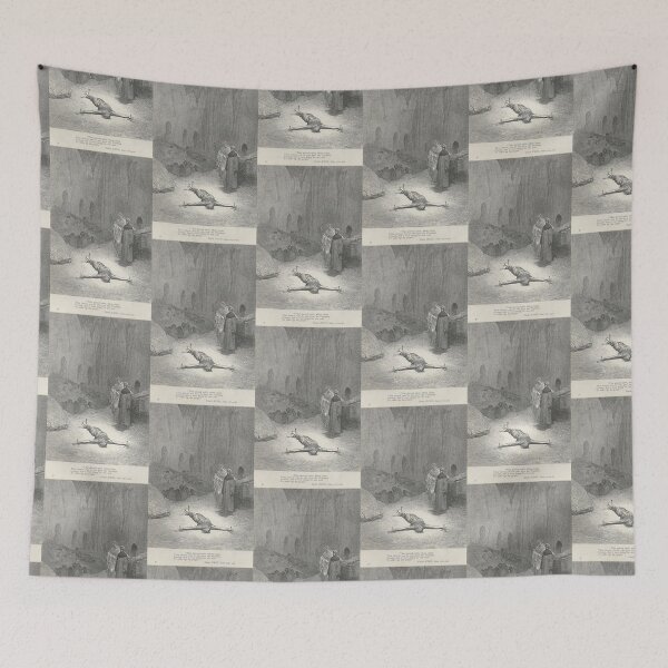 Item preview, Etching from Dante's Inferno designed and sold by Vintage Designs +.