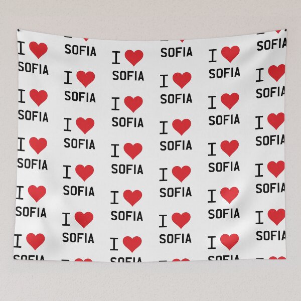 Item preview, I Love Sofia designed and sold by mugify.