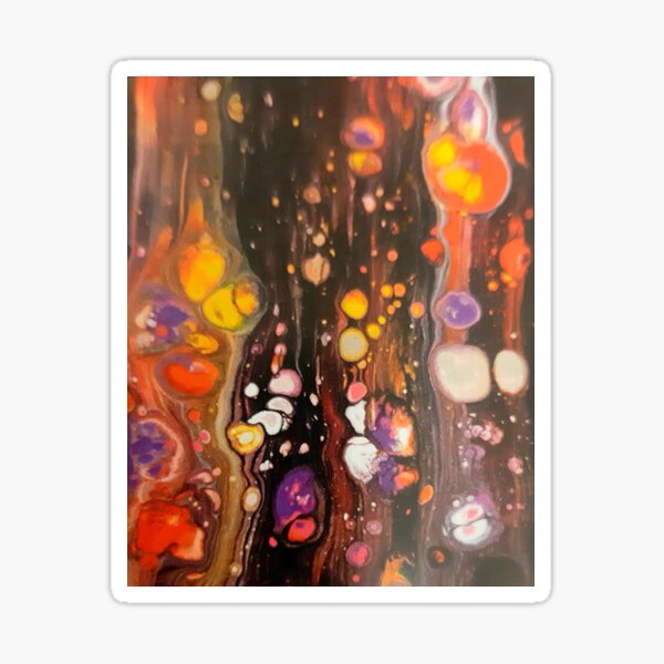 "Magma" Sticker