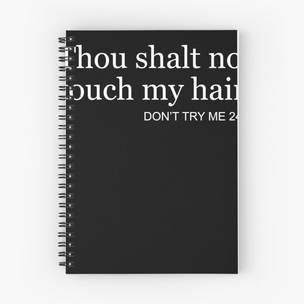 Item preview, thou shalt not touch my hair designed and sold by MonaMortiz.