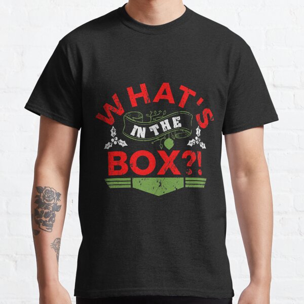 What's In The Christmas Box Vintage Classic T-Shirt