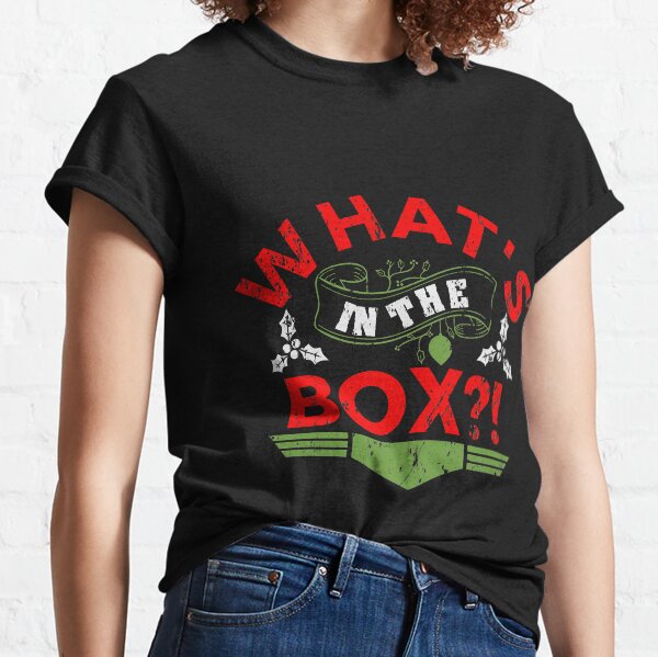 What's In The Christmas Box Vintage Classic T-Shirt