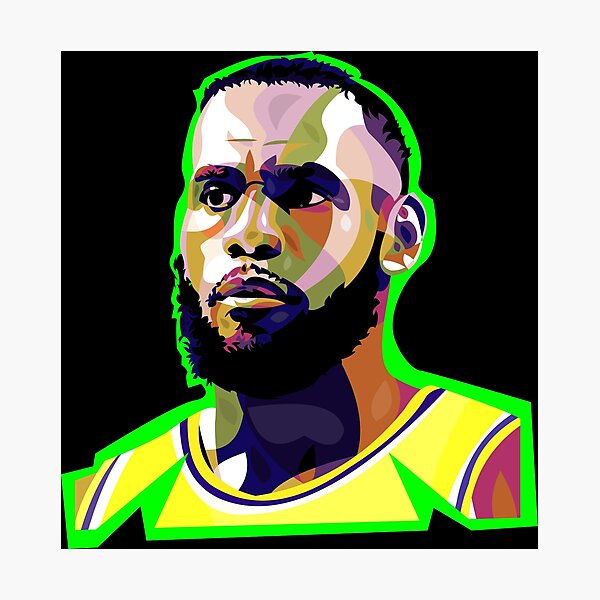 Lebron James Wall Art | Redbubble