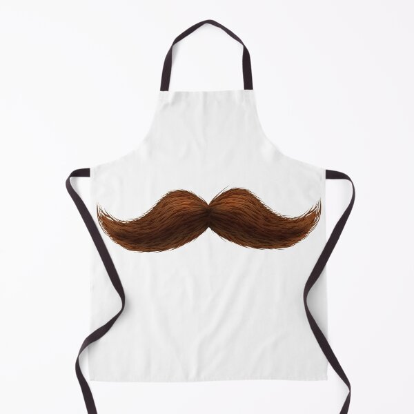 Item preview, BROWN TEXTURED MUSTACHE  designed and sold by Delicious Design ⭐⭐⭐⭐⭐.