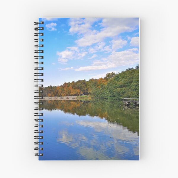 Item preview, Autumn lake mirror designed and sold by StefanDesign.
