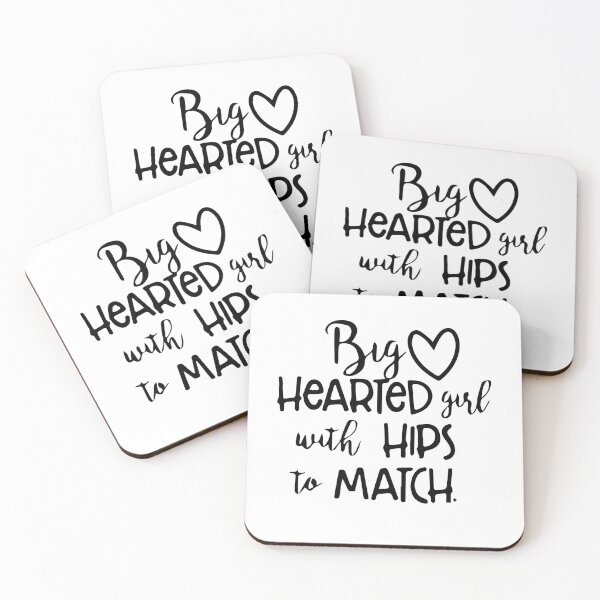Item preview, Big Hearted Girl With Hips To Match  Heart Shape Funny Gift designed and sold by beo2119.