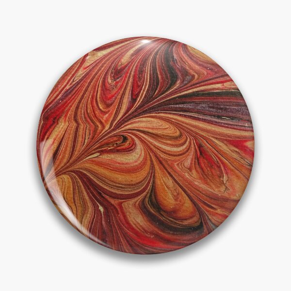 Item preview, arabesque marbled paper -black red brown designed and sold by Clickforyous.