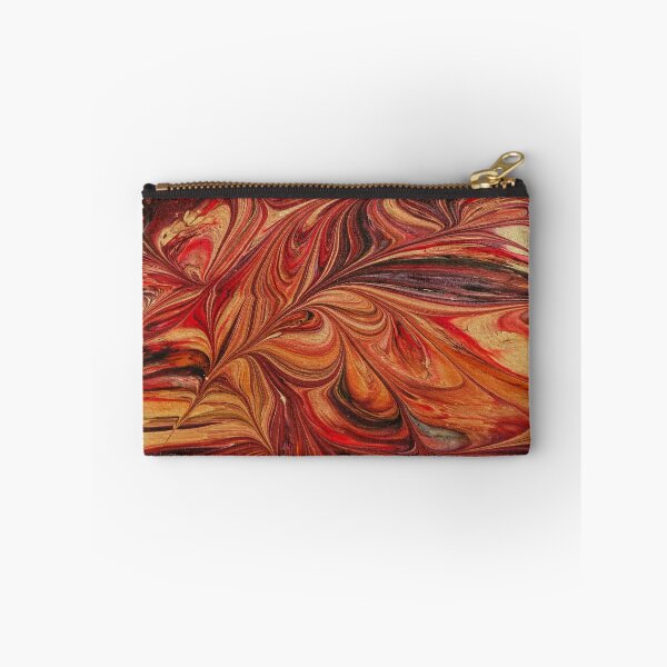 Item preview, arabesque marbled paper -black red brown designed and sold by Clickforyous.