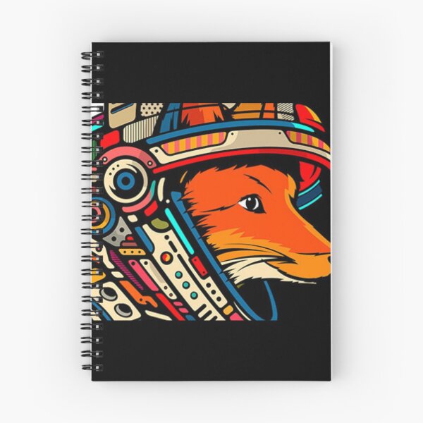 Item preview, fox in a colorful spacesuit designed and sold by AnthonyVdV.