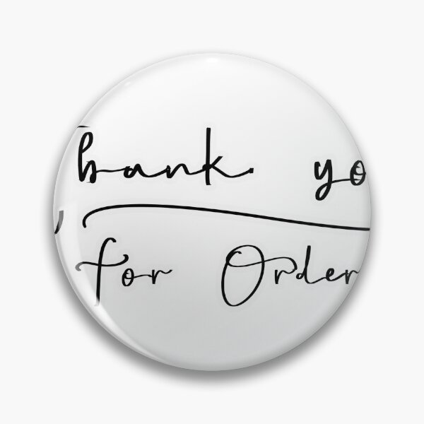 Item preview, Thank you for ordering sticker designed and sold by oyih.