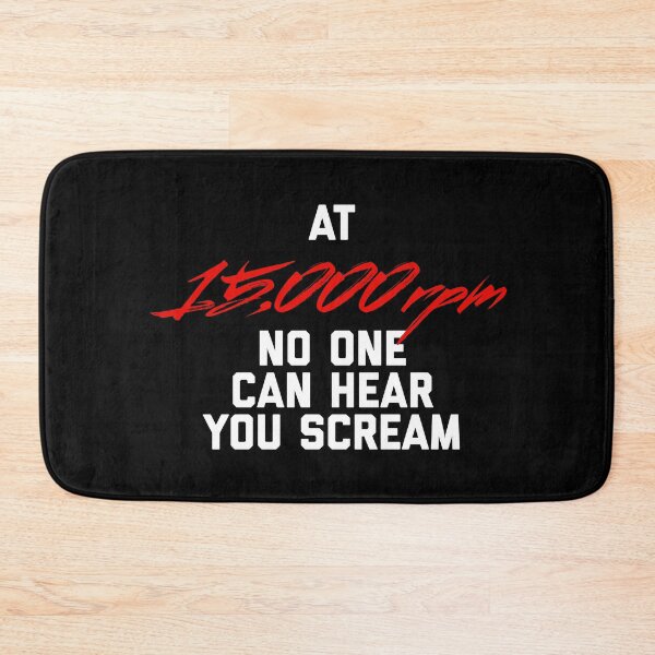 Item preview, At 15,000rpm No One Can Hear You Scream designed and sold by Desznr.