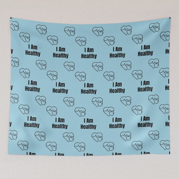 Item preview, I Am Healthy designed and sold by shihaams.