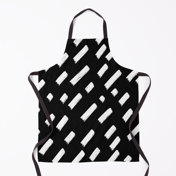 Item preview, White Paint Strokes Pattern  designed and sold by RikoKaniko.