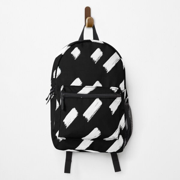 Item preview, White Paint Strokes Pattern  designed and sold by RikoKaniko.