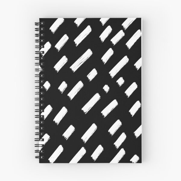 Item preview, White Paint Strokes Pattern  designed and sold by RikoKaniko.