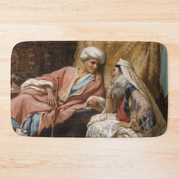 Item preview, Romantic couple  vintage art - Jean-Léon Gérôme designed and sold by Vintage Designs +.