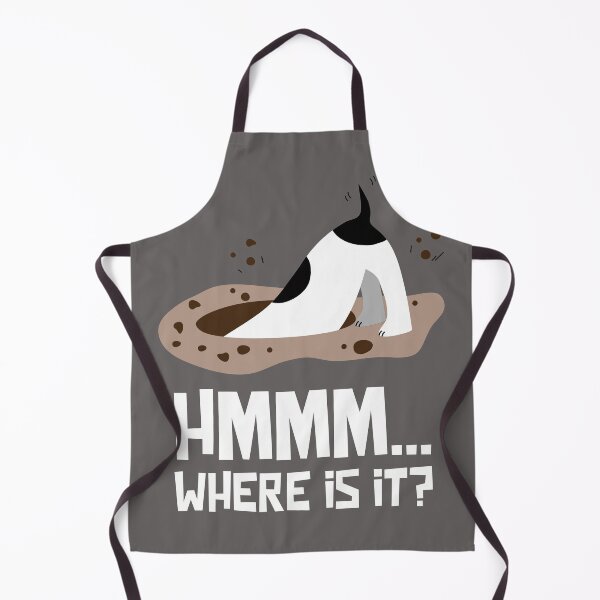 Item preview, Hmmm... where is it? Bone lost. (Happy dog digging a BIG hole). designed and sold by JellyBeenzz.