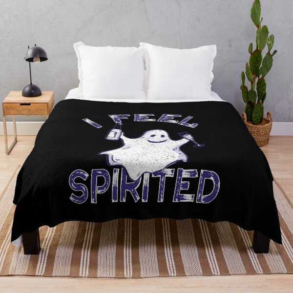 Item preview, Funny Halloween Tee I Feel Spirited Costume Gift designed and sold by Kalli-design.