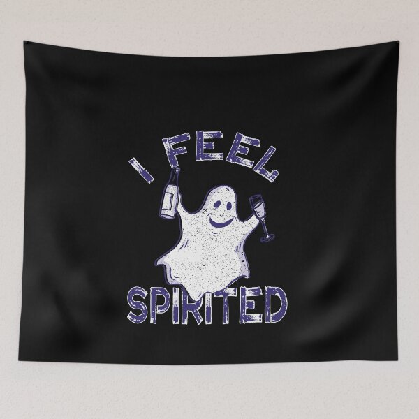Item preview, Funny Halloween Tee I Feel Spirited Costume Gift designed and sold by Kalli-design.