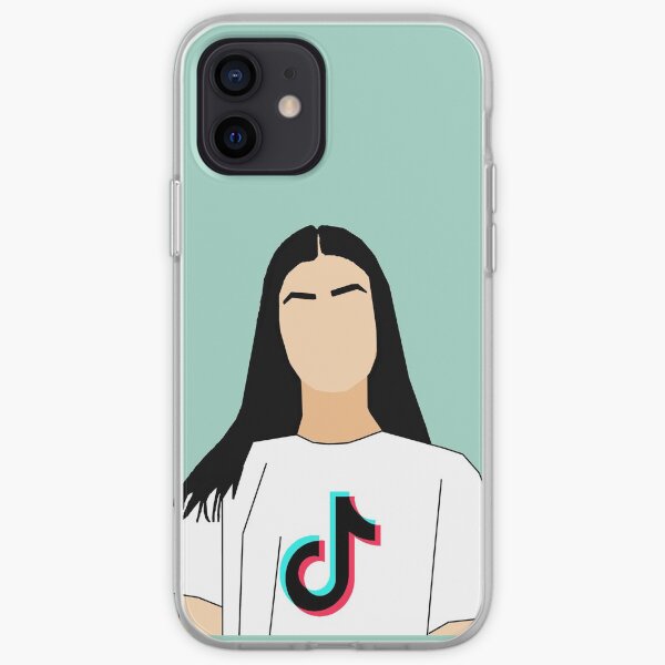 Charli Tik Tok Bleu Coque souple iPhone
