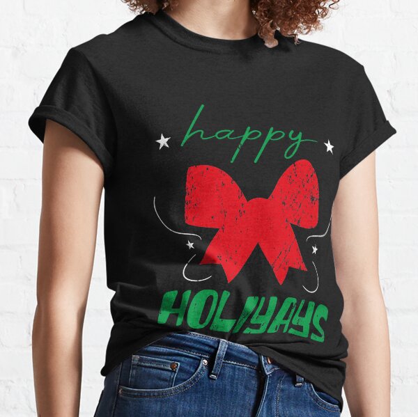 Happy Holidays Vintage Christmas Classic T-Shirt