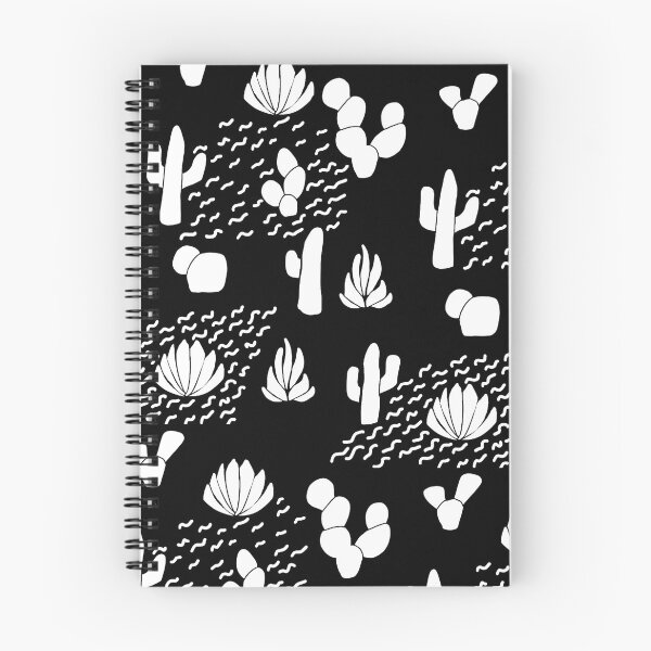 Item preview, Cacti in Bloom In Black designed and sold by RikoKaniko.