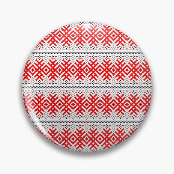 Item preview, Unity - Force Protection Abundance - Ethno Ukrainian Traditional Pattern - Slavic Ornament Red Black designed and sold by GrandTartaria.