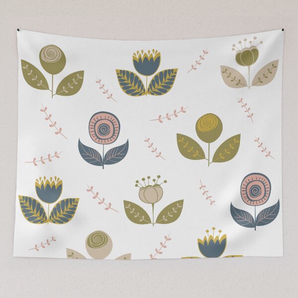 Item preview, Whimsical Flower Pattern designed and sold by Primroaddesigns.