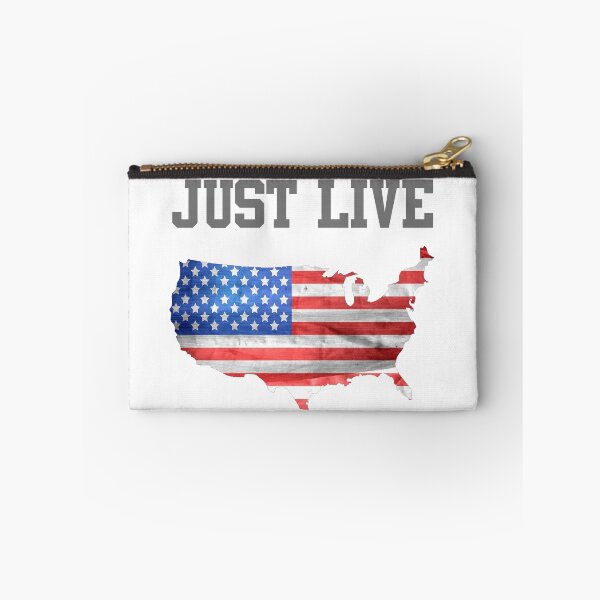 Item preview, JUST LIVE designed and sold by DOKU_TEAM SHIRT.