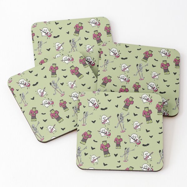 Item preview, The Monster Mash Pattern Digital Illustration designed and sold by AlmightyClaire.