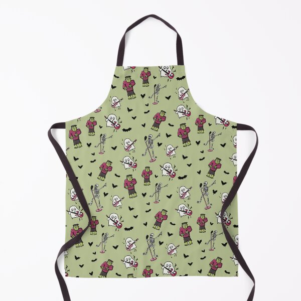 Item preview, The Monster Mash Pattern Digital Illustration designed and sold by AlmightyClaire.