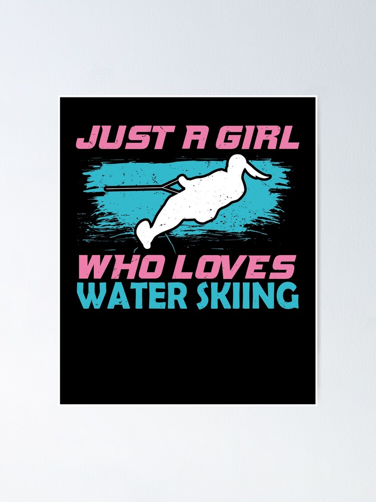Waterskiiing T Shirt - I Know I Waterski Like A Girl Waterskiiing T Shirt - I Know I Waterski Like A Girl