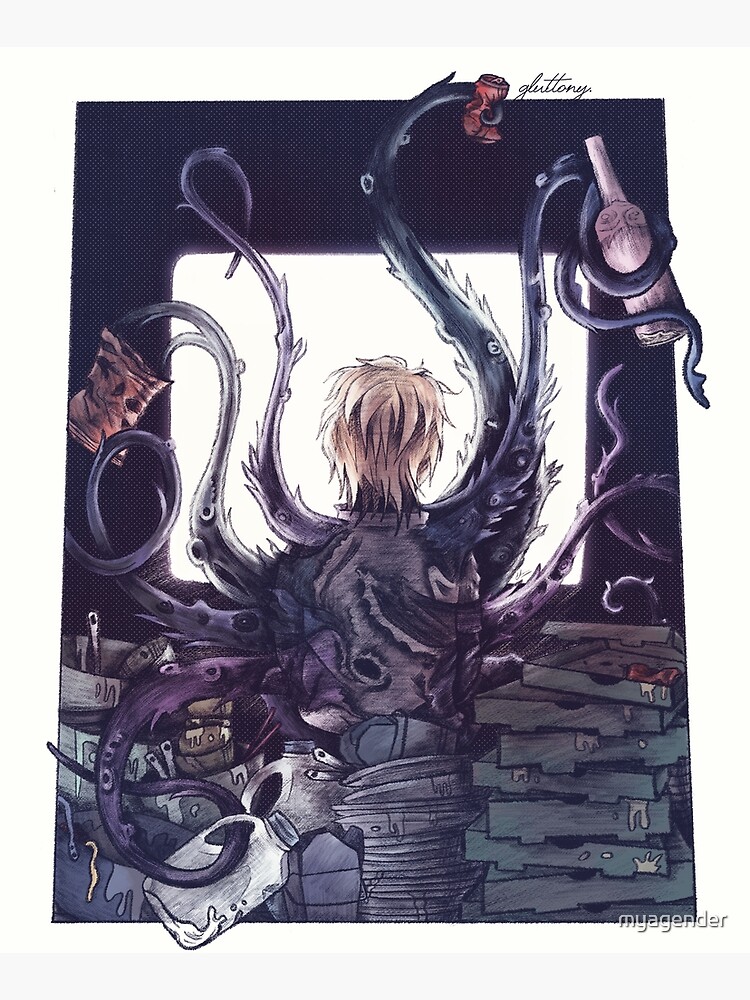 gluttony. by myagender