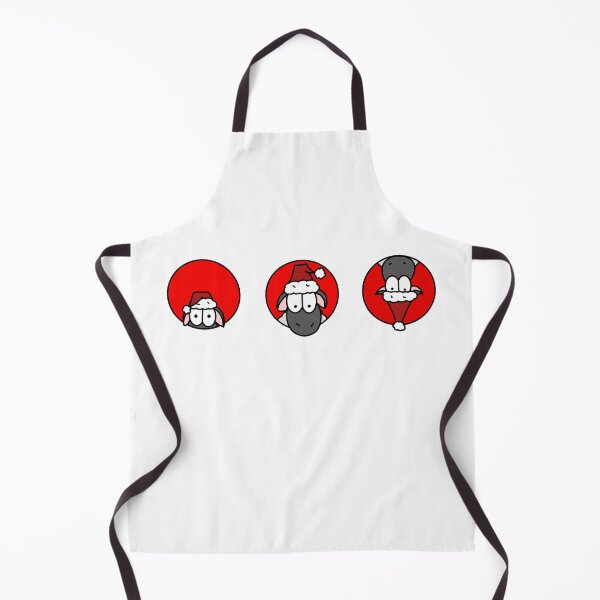 Item preview, Christmas Sheep Trio (Red) designed and sold by SmokeyCarbonite.