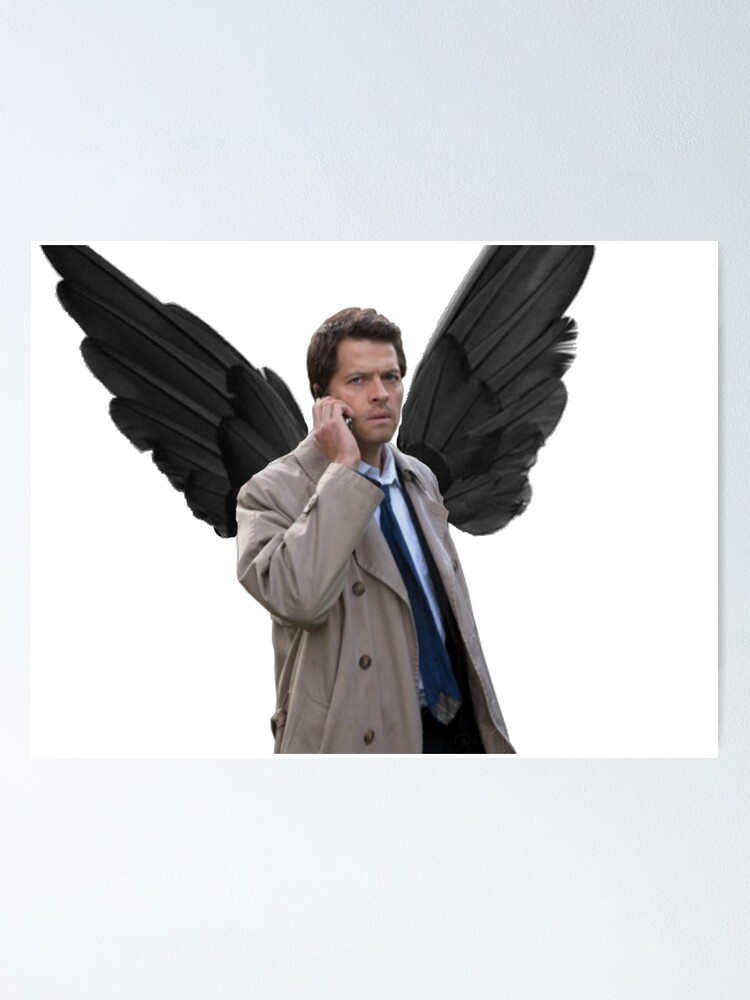 supernatural castiel wings mini backpack
