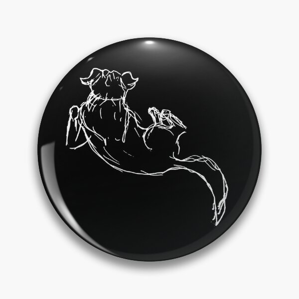 Item preview, Dog sketch (White lines) designed and sold by ansof97Designs.