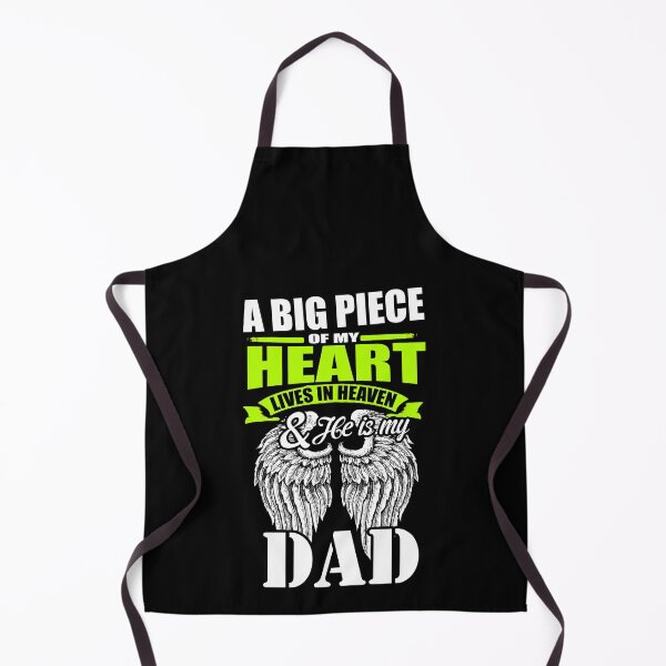 Item preview, A big piece of my heart lives in my dad - Awesome father Gift designed and sold by Teenation9.