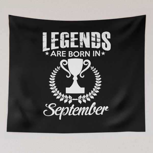 Item preview, Legends are born in September - Awesome September born Gift designed and sold by Teenation9.