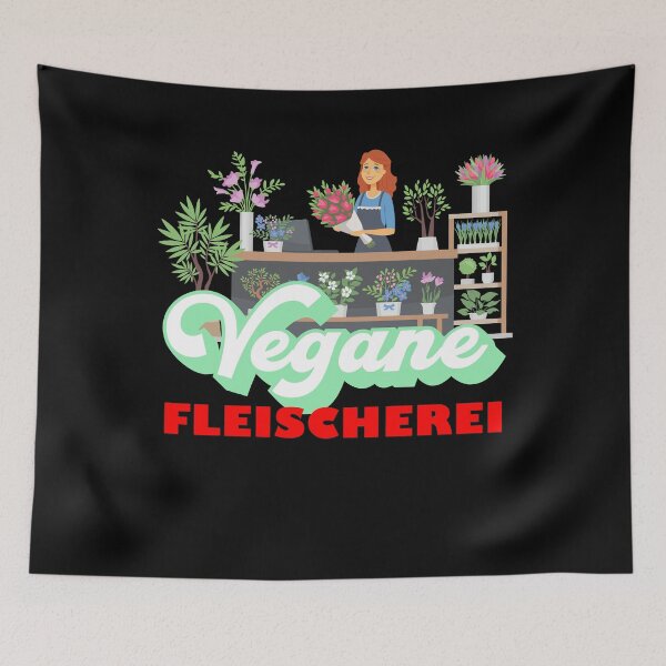 Item preview, Flower Shop Vegan Butcher Shop designed and sold by DELMEO.