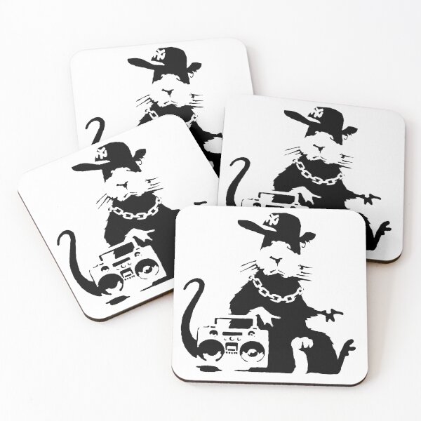 Item preview, Banksy - Ghetto Rat designed and sold by STREETARTCORNER.
