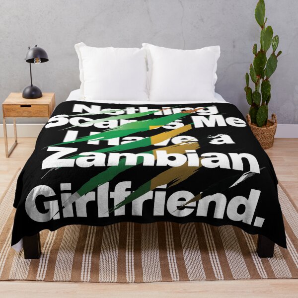Item preview, Nothing Scares Me I Have a Zambian Girlfriend designed and sold by elhefe.