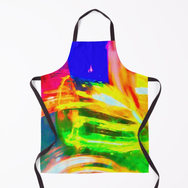 Item preview, Colorful Abstract Painting of Light Reflections designed and sold by Hudson-Art.