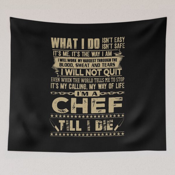 Item preview, I'm a chef till I die  - Awesome chef Gift designed and sold by Teenation9.
