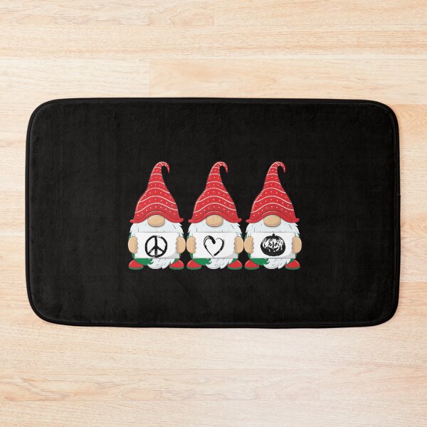 Item preview, FALL GNOMES PEACE LOVE AND PUMKIN HALLOWEEN  designed and sold by Delicious Design ⭐⭐⭐⭐⭐.
