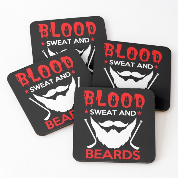 Item preview, Blood sweat and beards - Awesome beard lover Gift designed and sold by Teenation9.