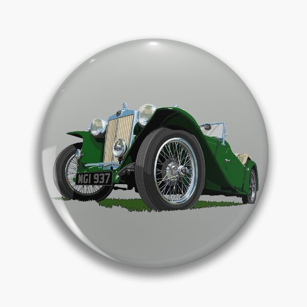 Artikelvorschau, 1937 MG Midget in Grün entworfen und verkauft von candc-retro.